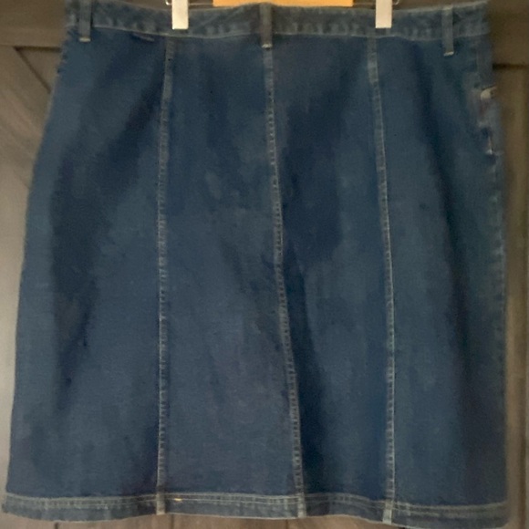 Blue Denim A-line Columbia skirt, NWOT, sz 20W - Picture 4 of 5
